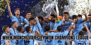 When Manchester City Won Champions League