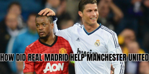 how did real madrid help manchester united