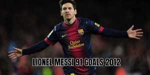 lionel messi 91 goals 2012