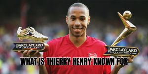 what is thierry henry known for