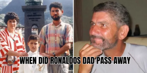 when did ronaldos dad pass away
